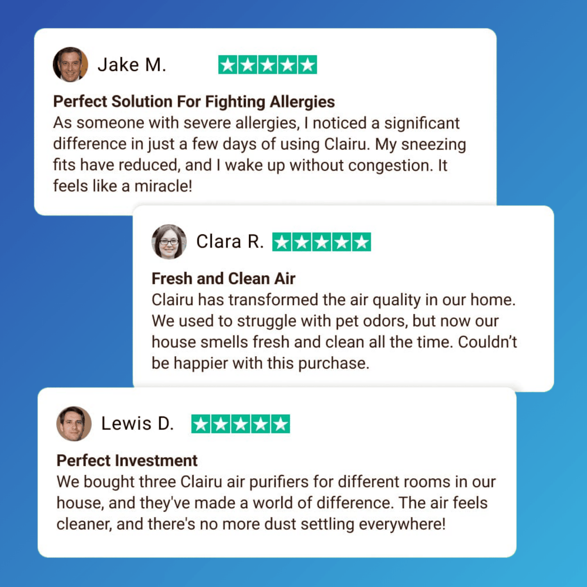 Clairu™ All-in-One Air Purifier