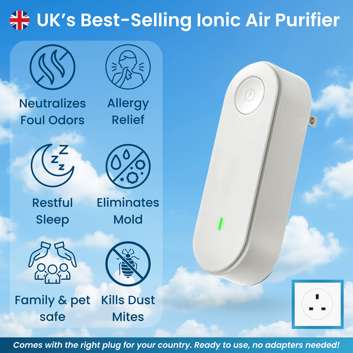Clairu™ All-in-One Air Purifier